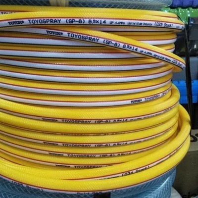 PROMO!!! Selang Angin Toyox / Selang Kompresor Bengkel 8,5mm x 14mm 1 Roll 100m Kuning Termurah