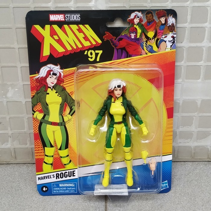 HASBRO MARVEL LEGENDS X-MEN 97 ROGUE 1997 XMEN ANIMATED RETRO CARD