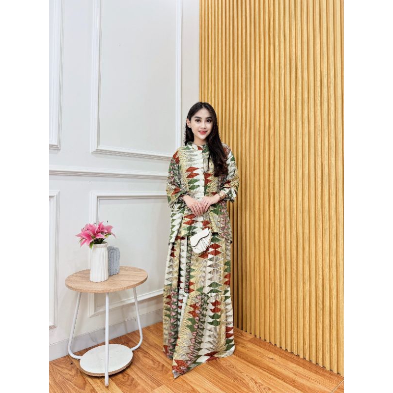 baju setelan Set Rok Fanessa outfit fashion wanita terbaru kekinian