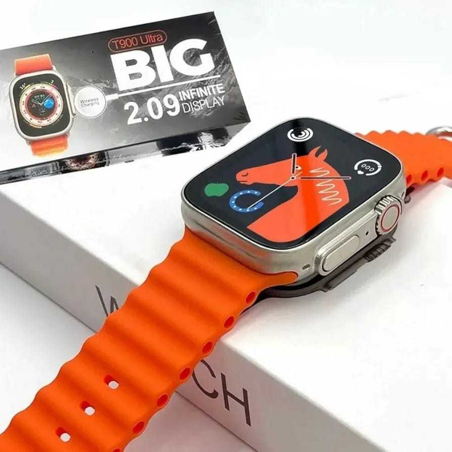 Smart Watch T900 Ultra Big Infinity / jam tangan olahraga unisex (Jam tangan pintar)