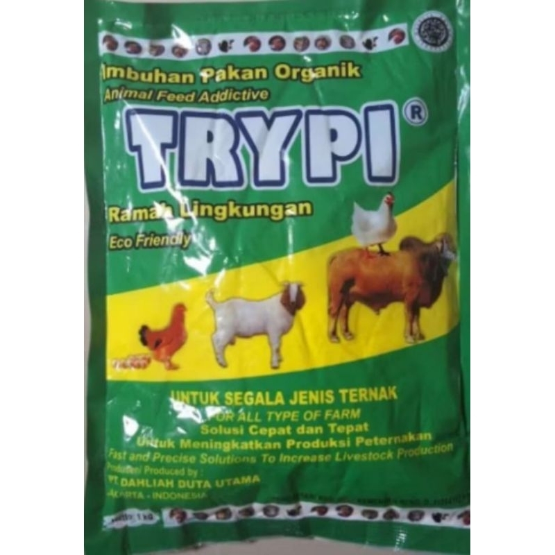 pakan ternak organik trypi 100% asli