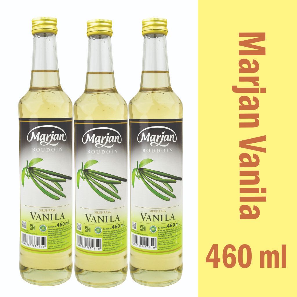 

Marjan Vanilla Boudoin Syrup Vanila 460ml