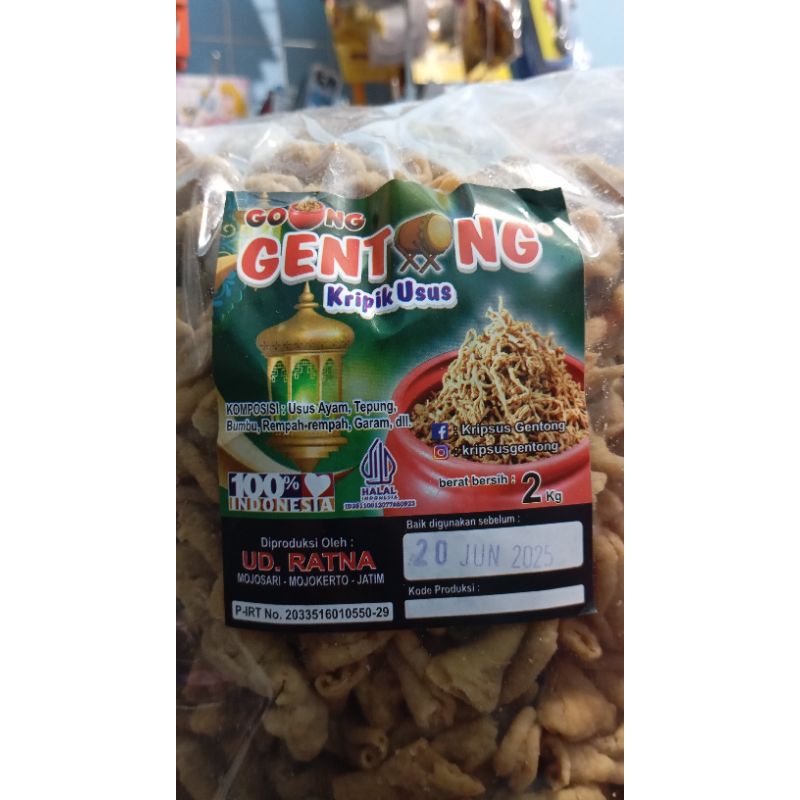 

KRIPSUS// KRIPIK USUS GENTHONG