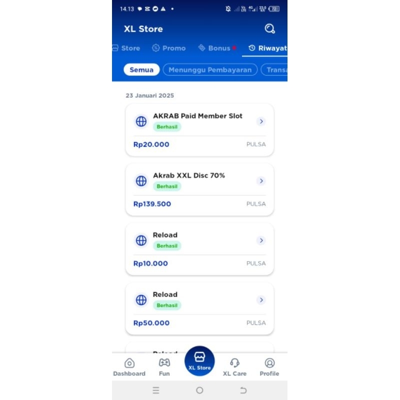 kartu xl akrab disk 70%