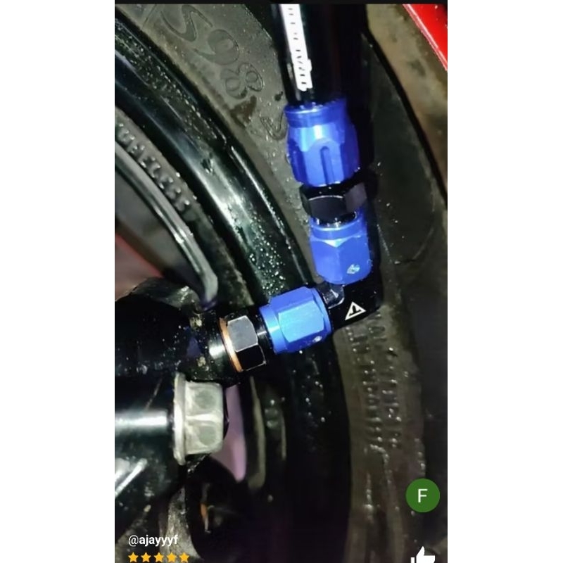 Sambungan Selang Rem Drat Halus Ke Kaliper Drat Halus Selang Drat Halus Swist