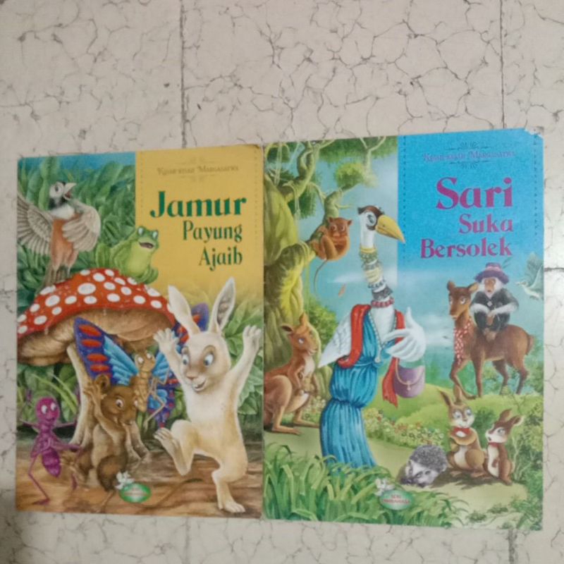 Kisah-kisah Margasatwa seri Dwibahasa