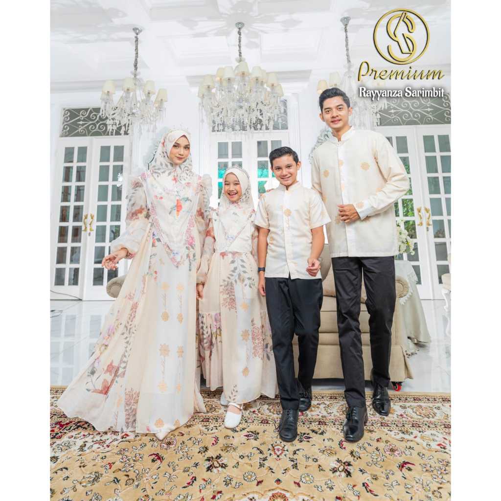 Spesial Sarimbit Couple Keluarga Rayyanza Series By Soekha Premium Ekslusif Digital Printing Bahan C
