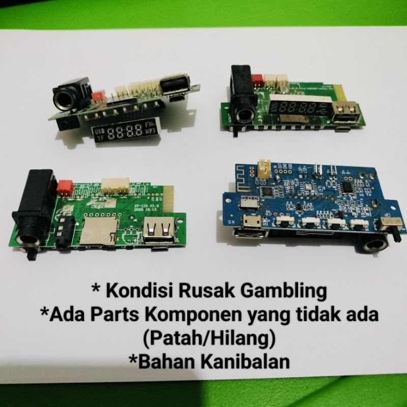 Rusak Modul MP3 Bluetooth Karaoke LCD
