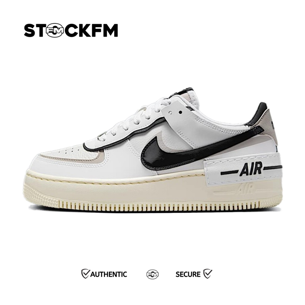 Nike Air Force 1 Shadow White College Grey Platinum Tint Original