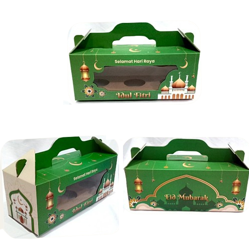 

Gable Box Hampers Lebaran Ukuran 31x12x12cm Dus Tenteng Idul Fitri Isi 2 Toples Tabung 600ml