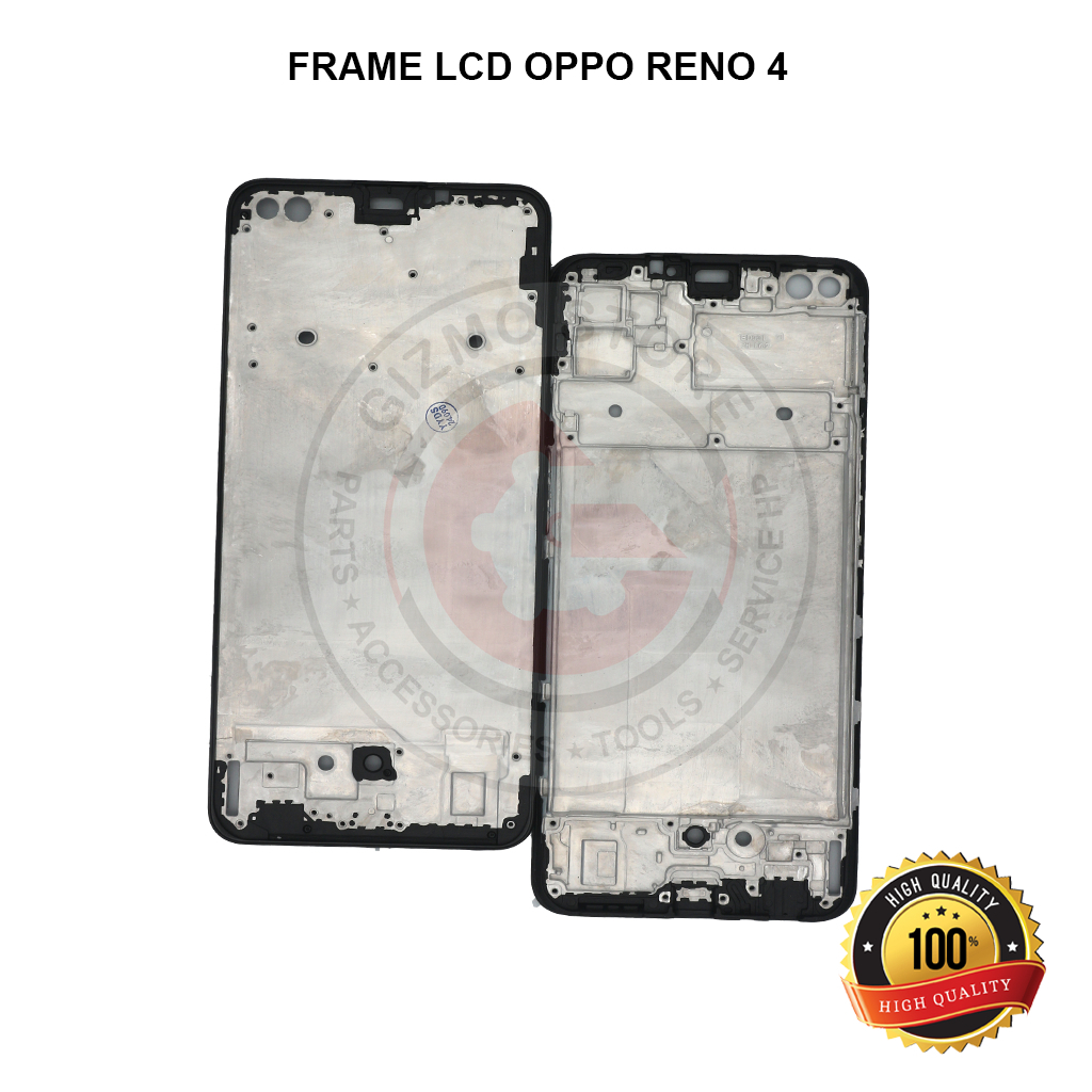 FRAME LCD OPPO RENO 4 BLACK
