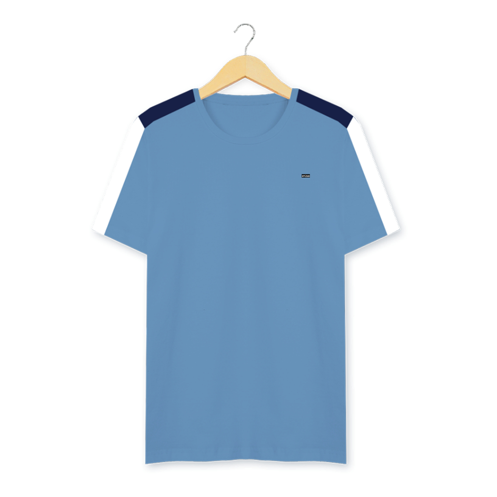 Ryusei Kaos Pria Yasaka CMB Blue Denim