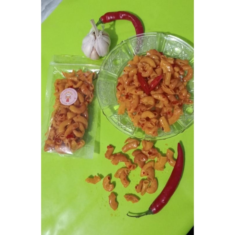 

makaroni yosh guring pedas enak pisan