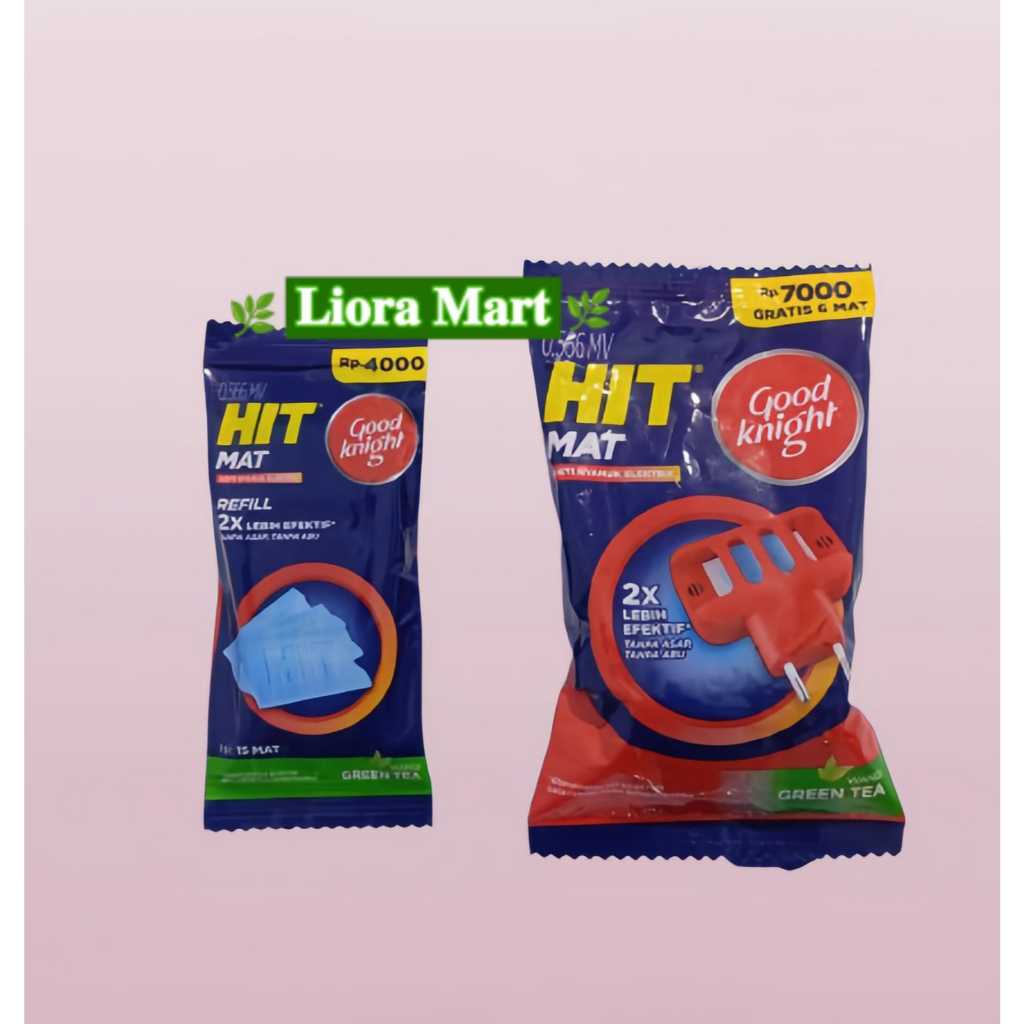 HIT MAT ANTI NYAMUK ELEKTRIK tanpa asap dan bau/Alat & Refill hitmat tanpa kabel