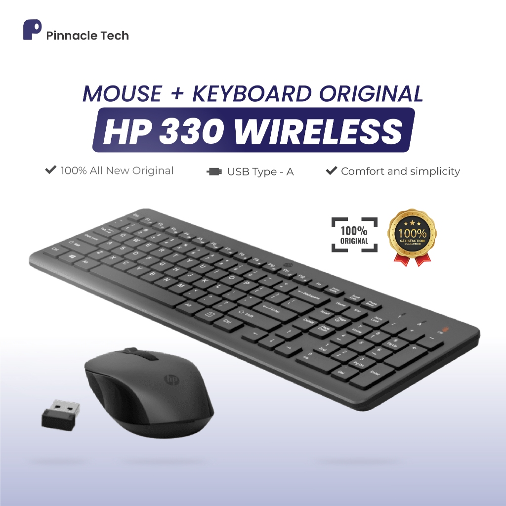 Combo Wireless Mouse & Keyboard HP 330 Mouse 330 Keyboard 330