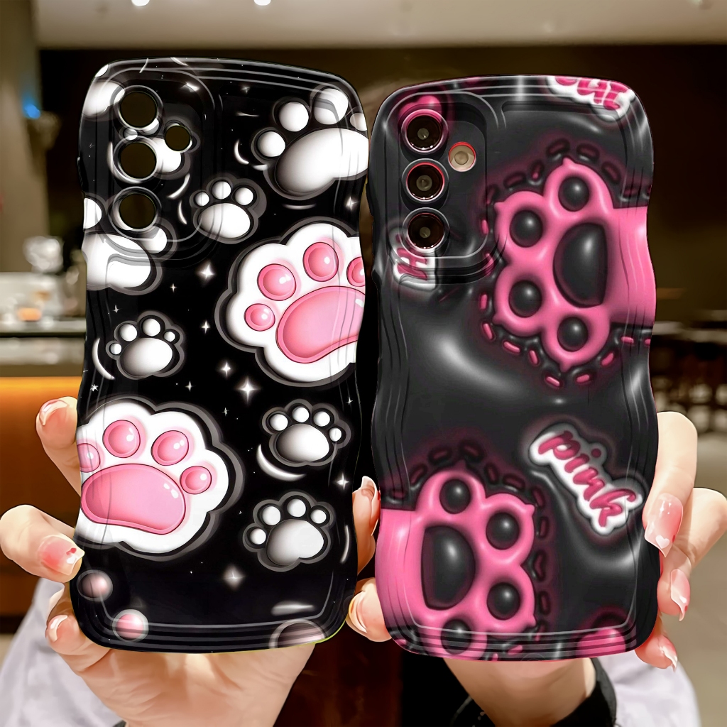 Softcase Gelombang SAMSUNG A32 4g A06 A16 A01 A02S A03 4G A02 A03S A04 A04E CASE GELOMBANG