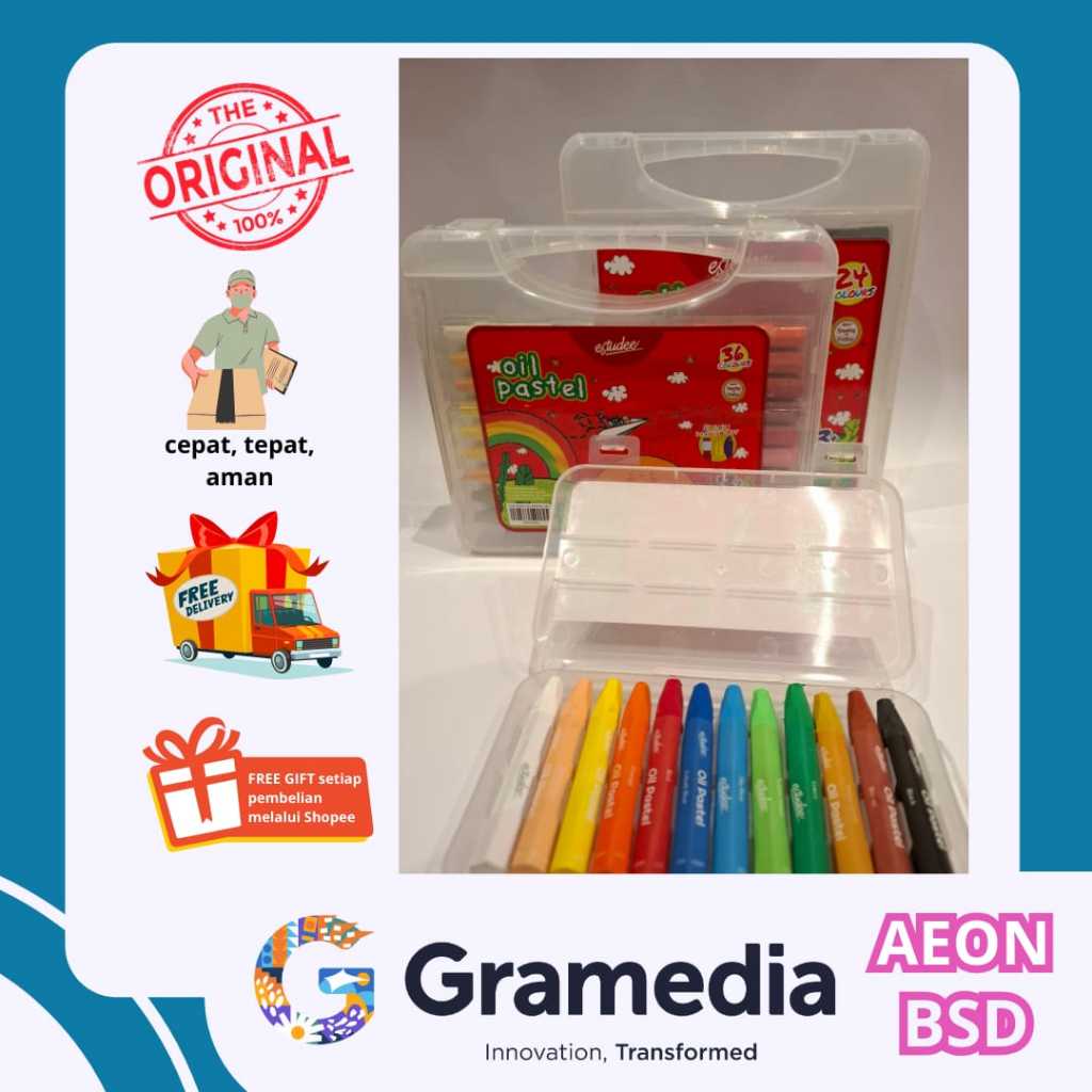 

ESTUDEE OIL PASTEL - GRAMEDIA BSD CITY