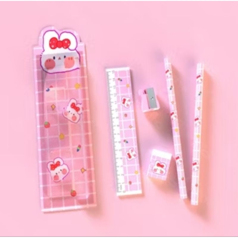 

5in1 Set Alat Tulis Anak Lucu