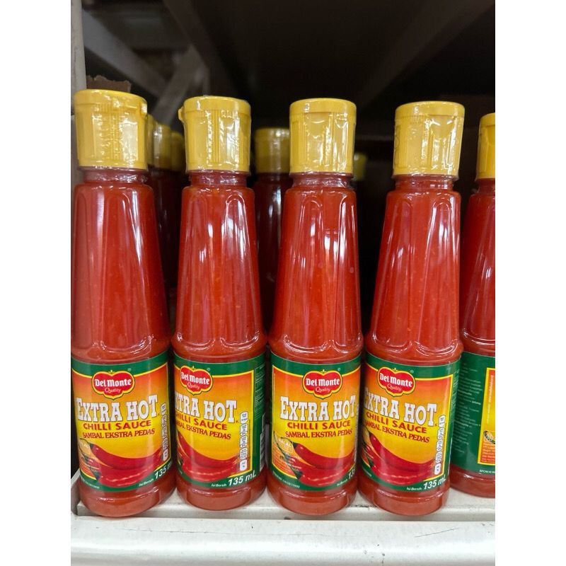 

saos delmonte extra hot botol 135 ml