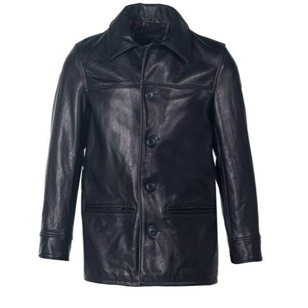 Jaket Kulit sintetis Pria Field Coat