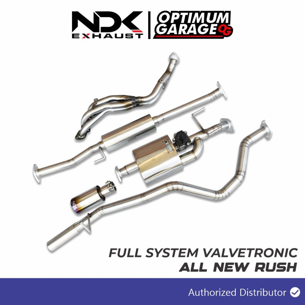 FULL SISTEM PNP KNALPOT MOBIL NDK EXHAUST VALVETRONIC MOBIL AVANZA  XENIA OLD ALL NEW RUSH  DAN TERI