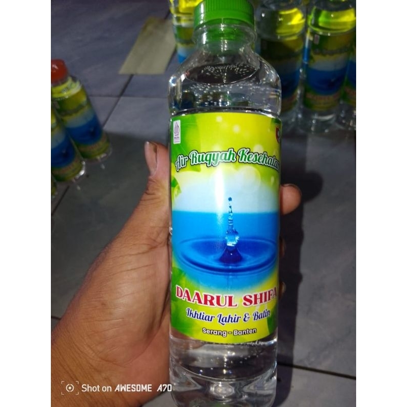 

AIR RUQYAH DAARUL SHIFA,Untuk semua hajat,buka aura ,(500mg)