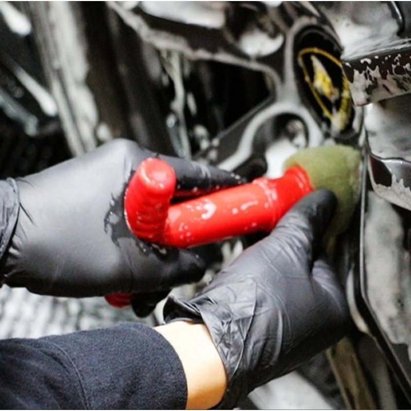 Lug Nut Wheel Nut Cleaning Brush Pembersih Lug Nut Velg