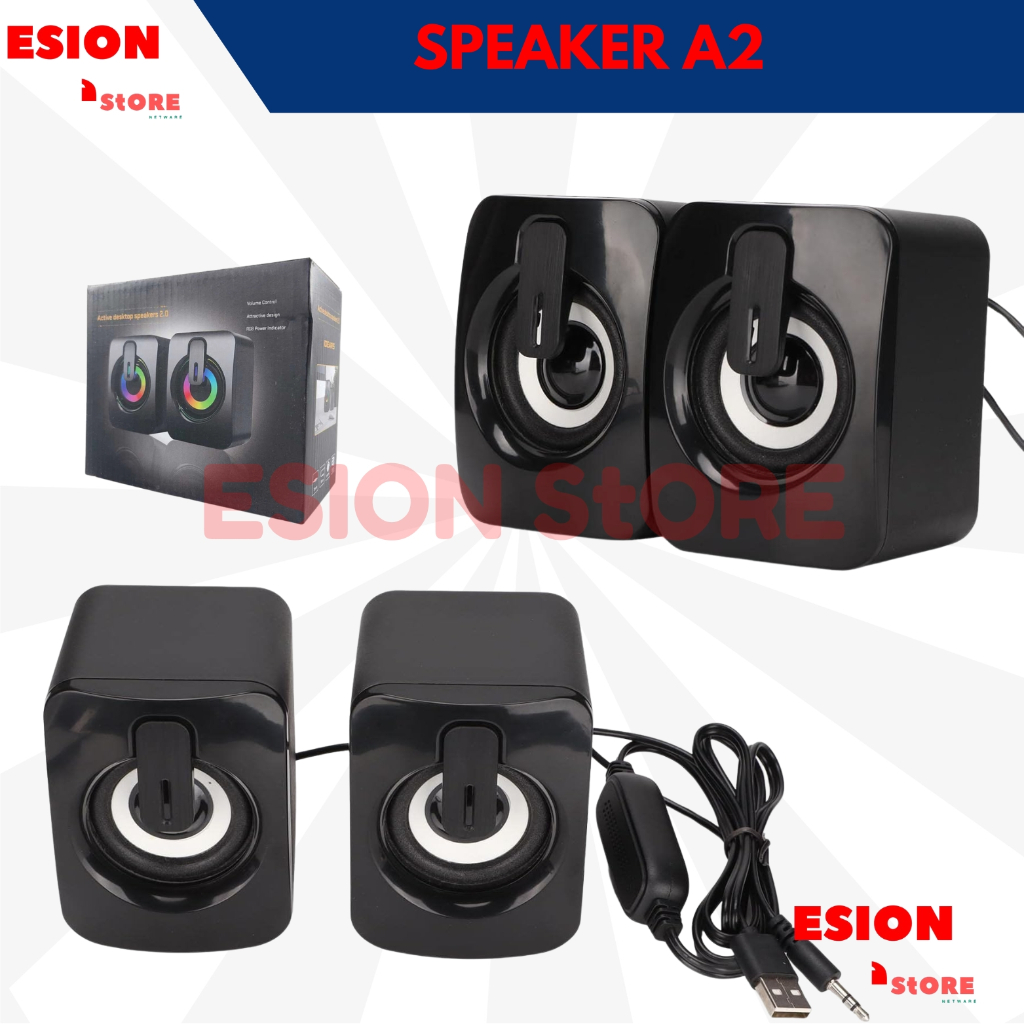 Speaker A2 multimedia pc komputer laptop /Speaker Salon Multimedia For Komputer/ Speaker USB Mini Ak