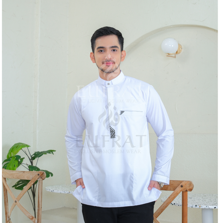 BAJU KOKO PREMIUM EUFRAT - SALMAN DEWASA S-XXL PREMIUM