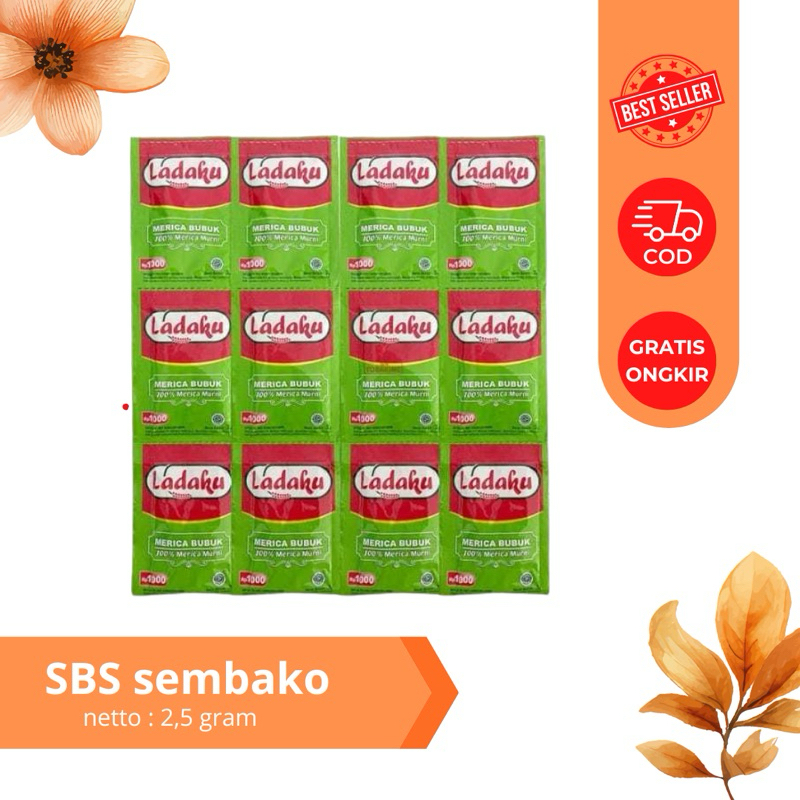 

Ladaku Merica Bubuk 1 sachet 2,5g