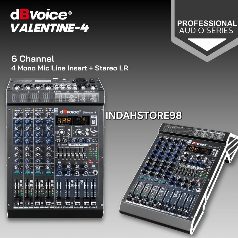 Mixer dbvoice Valentine 4 Effect Alesis Original dB Voice Valentine 4