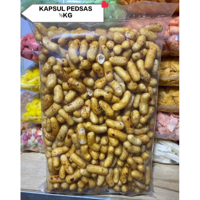 

SNACK KAPSUL IKAN PEDAS 500 GRAM