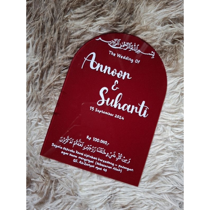 akrilik mahar background warna