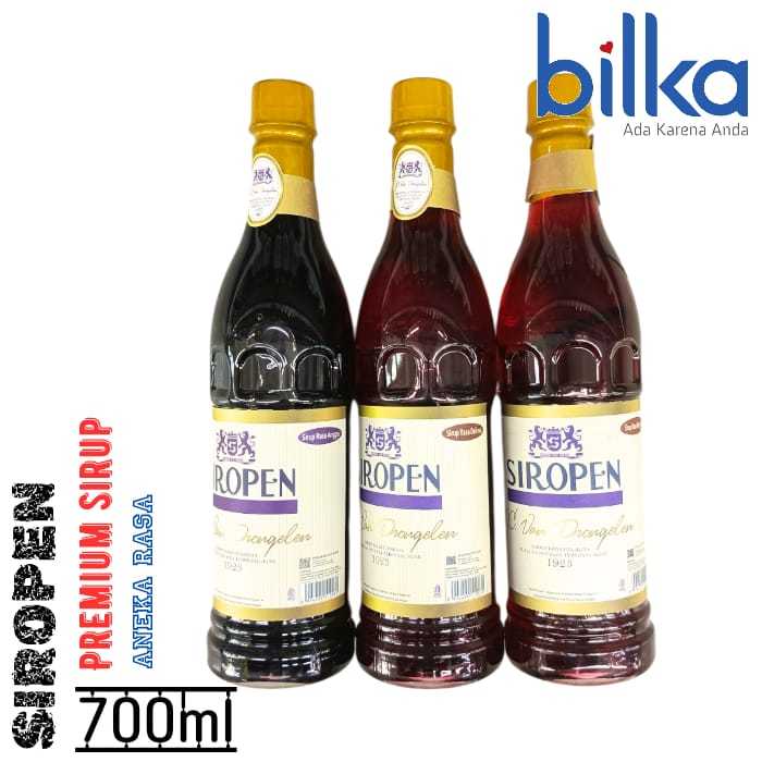 

SIROPEN Sirup Premium 700ml Aneka Rasa