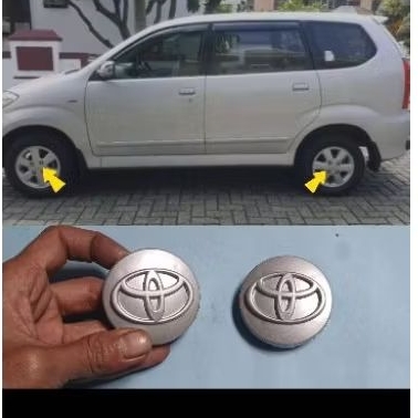 dop roda tutup velg mobil Avanza 2004-2011 diameter 5,5 cm harga satuan 1pis