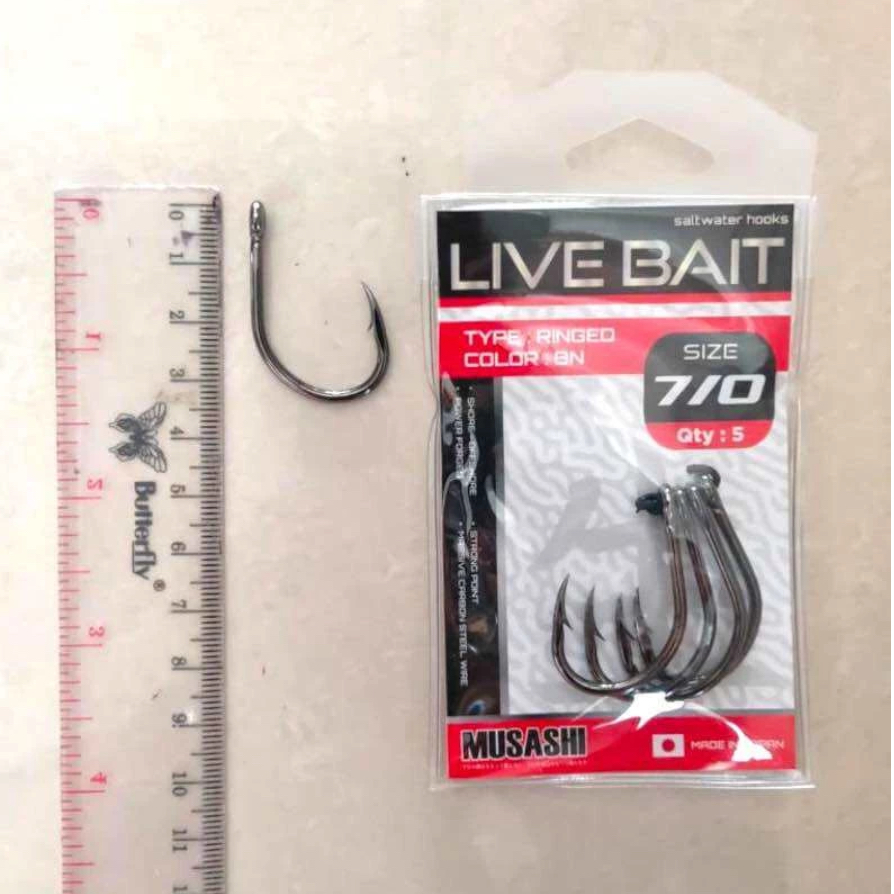 Kail Ngoncer Live Bait Musashi / Master Live Bait Ringed BN