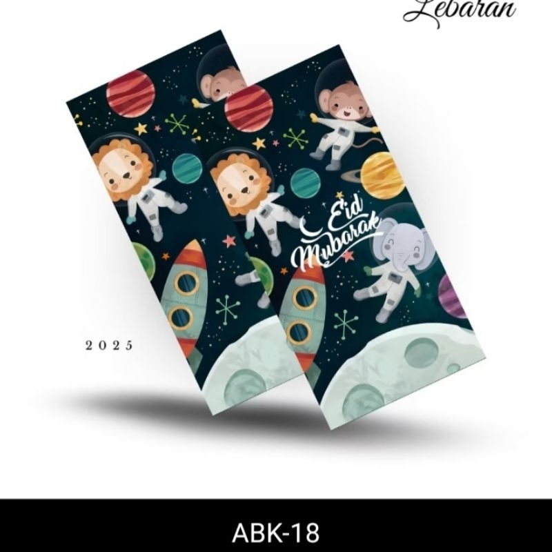 

Amplop Lebaran Design 2025 isi 10, Uang Tanpa dilipat