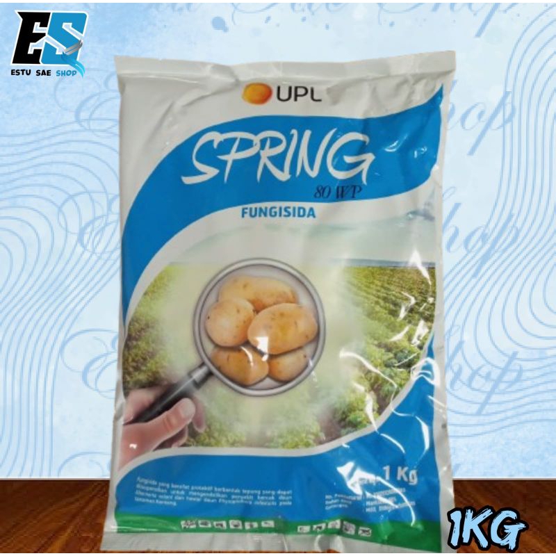 Fungisida SPRING 80 WP 1 KG, Bahan Aktif: Mancozeb 80%