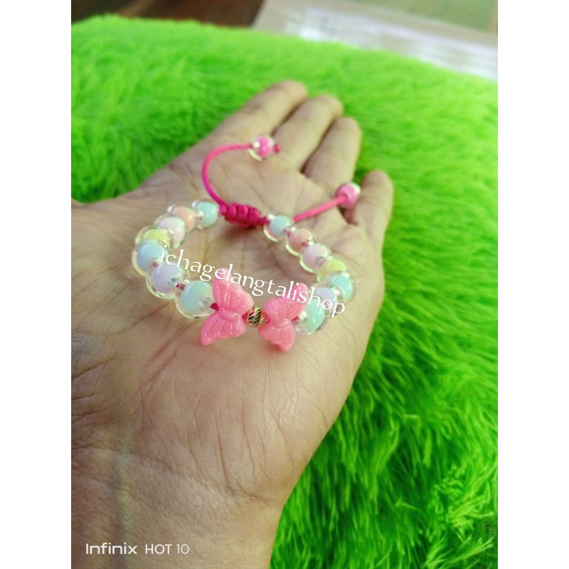 gelang anak  bola warna 0, 1 grm Semar Nusantara