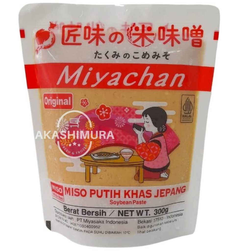 Miyachan Miso Soup 300gr- Miso Paste Putih Tauco
