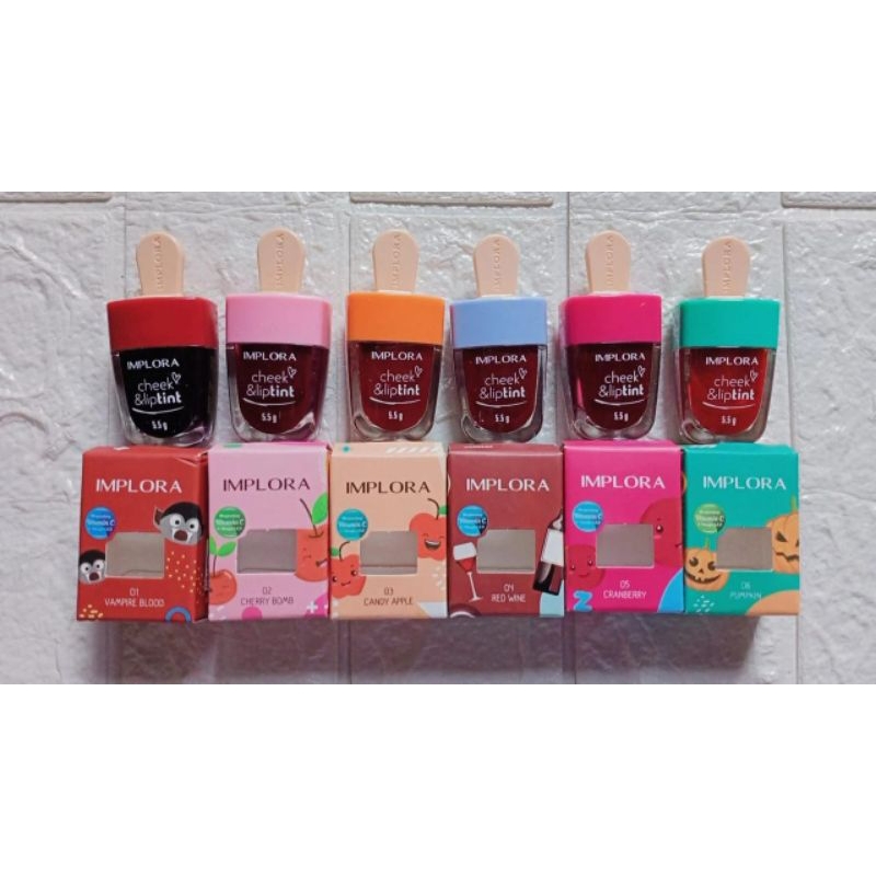 Liptin Implora - Cheek & liptin Implora new varian