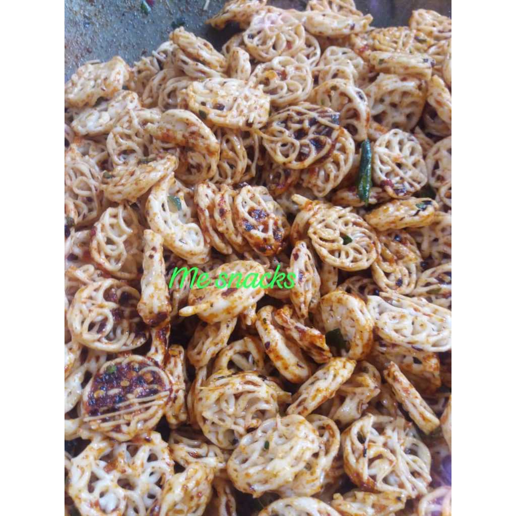 

Kerupuk rafael pedas daun jeruk/Seblak kerupuk rafael 500gr