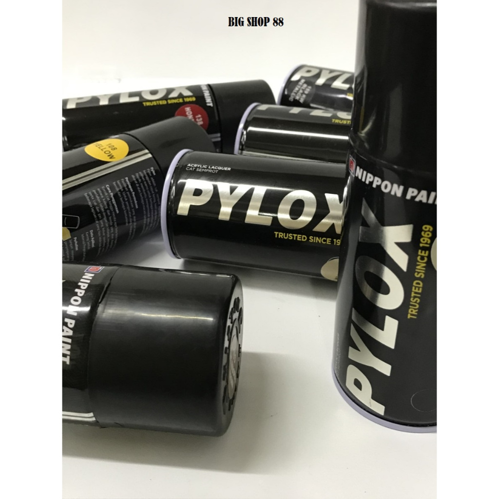 Cat Semprot Cat Spray Pylox Pilox Pilok Piloks Cat Semprot Kaleng Besi Motor Nippon Paint 300cc