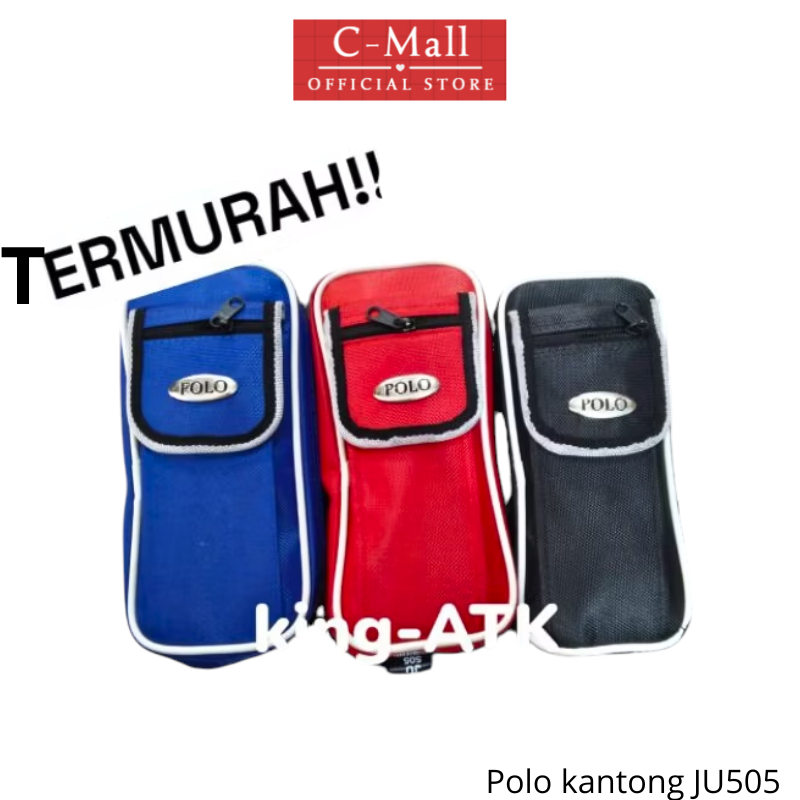 

C-MALL Tempt pensil anak/dewasa POLO KANTONG JU505