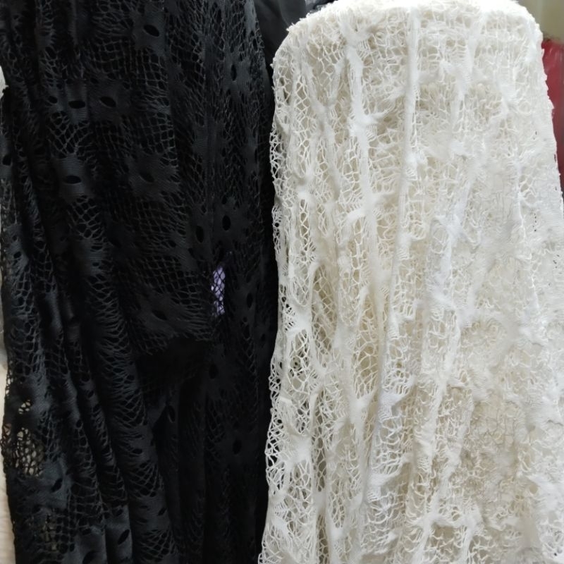 kain Jala Premium // Bahan Brokat strech // kain tulle strech // Kain brokat katun