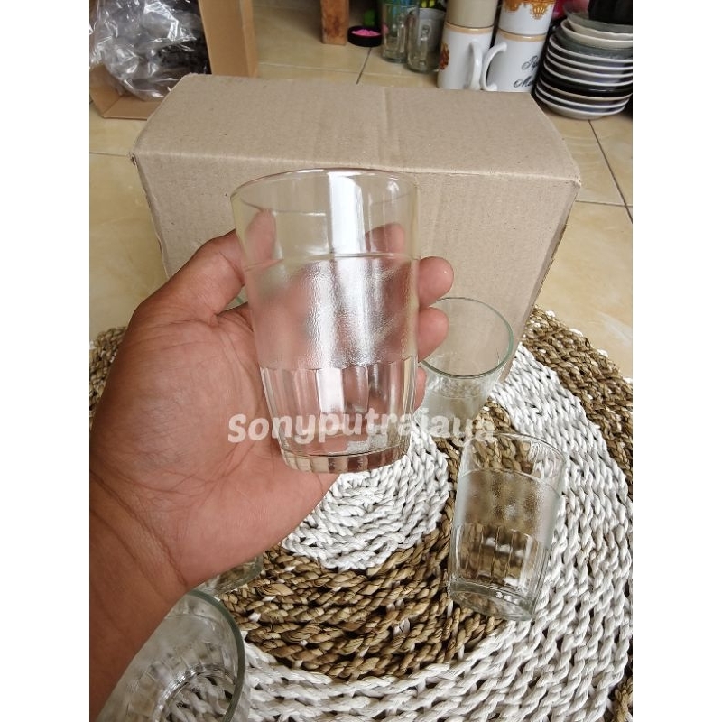 gelas kopi gelas teh HS 9 dan HS 6 gelas kaca gelas warung kopi
