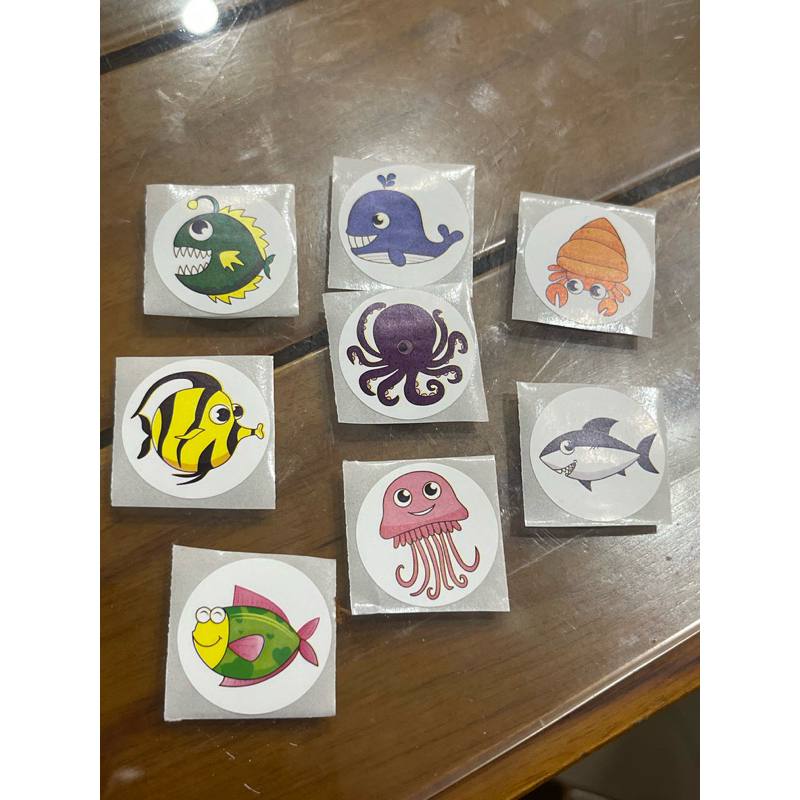 

Stiker hewan laut dan Pokémon