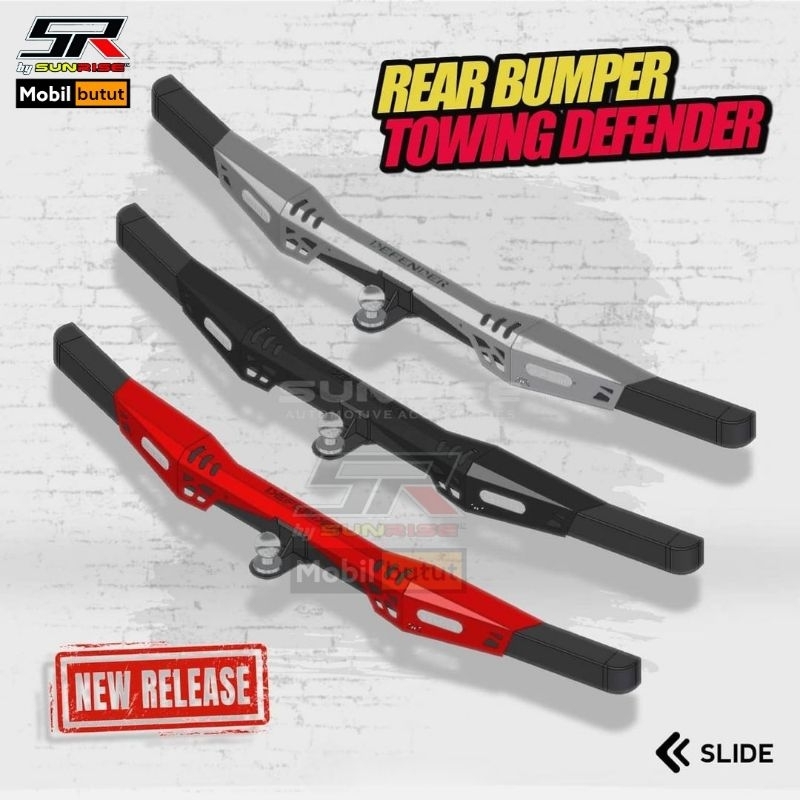 Towing Hitch Defender by Sunrise Original - Pelindung Bumper belakang kijang Innova old zenix Fortun