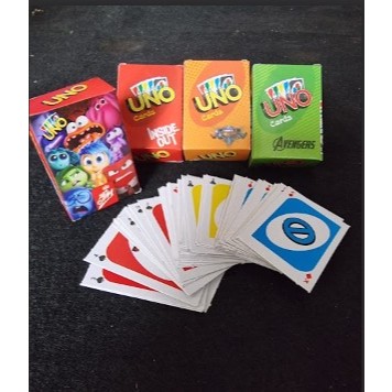 Kartu Mainan Anak UN0 Mini Poker Koleksi Karakter Game Mainan Keluarga