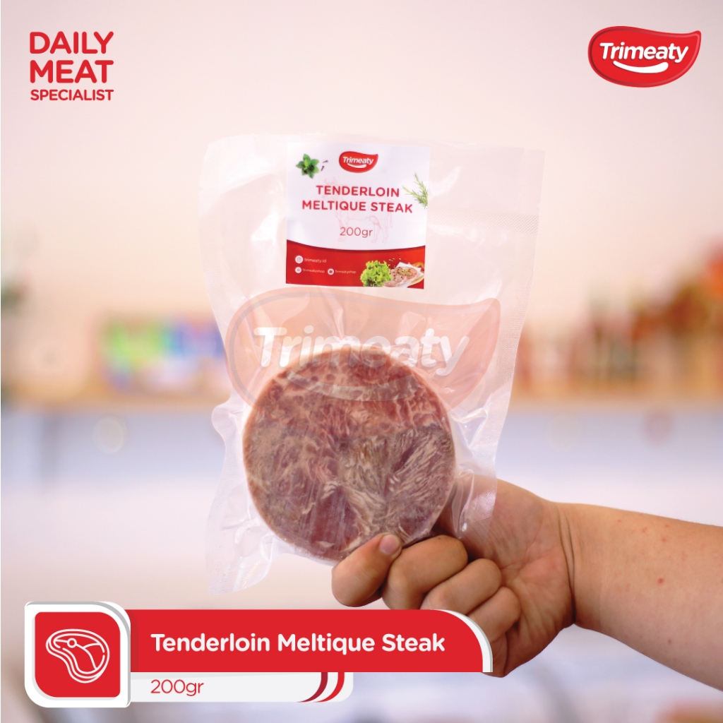 

Tenderloin Meltique Steak / Beef Steak Juicy / Steak Empuk 200gr